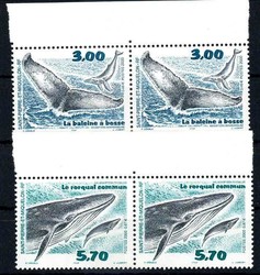 Wale 2000, in waager. Paaren mit Oberrand, tadellos postfrisch, Luxus ...