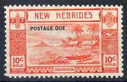 4535: New Hebrides - Postage due stamps