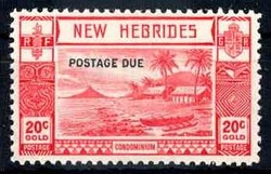 4535: Neue Hebriden - Portomarken