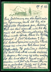 12 Pf. Ziffer auf überaus dekorativer Festpostkarte '1200-Jahrfeier ...