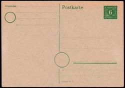 1370010: SBZ Berlin Brandenburg - Postal stationery