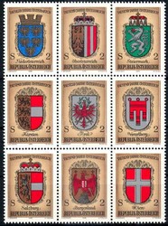 1000 Jahre Österreich, die Marken als ZD, tadellos postfrisch, ...