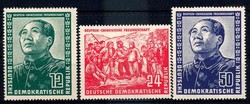 Deutsch-Chinesische Freundschaft 1951, sauber ungebraucht, Pracht. ...