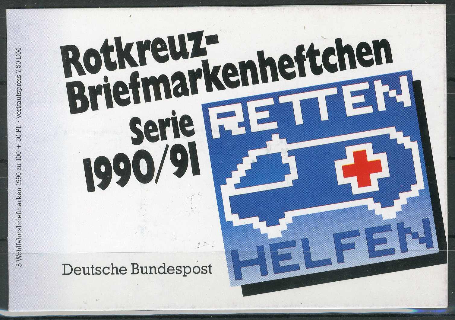 Rotkreuz-Heftchen 1990, mit ESST, Luxus.