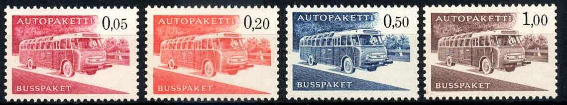 Autobus 1963, auf x.-Papier, tadellos postfrisch, Luxus. M€ 32,--