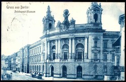 Berlin: 1907, Fotokarte mit Aufnahme des Reichspost-Museums, gelaufen ...