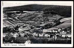 Bar Orb: 1941, Teilansicht des Kurortes in Spessart, mit SST aud Bad ...