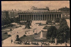 Berlin: 1922, Fotokarte des Lustgarten und des alten Museums, sauber ...