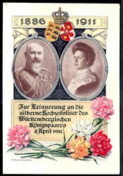 Stuttgart: 1911, 5 Pf. Germania-Privatganzsache als seltene ...