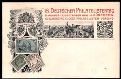 Nürnberg: 3 Pf. Privatganzsache anlässl. des 18. deutschen ...