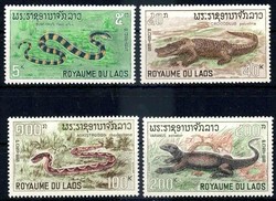 Reptilien 1967, tadellos postfrisch, Luxus. M€ 15,--