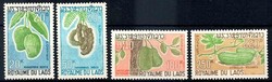 Einheimische Früchte 1968, tadellos postfrisch, Luxus. M€ 8,--