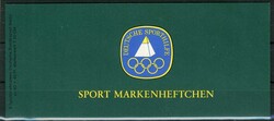 Sport-Heftchen 1983, tadellos postfrisch, Luxus.