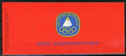 Sport-Heftchen 1984, tadellos postfrisch, Luxus.