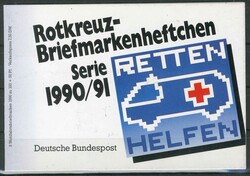 Rotkreuz-Heftchen 1990, mit ESST, Luxus.