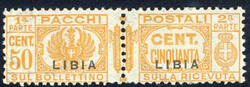 3570: Italienisch-Libyen - Paketmarken