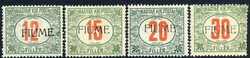 2555: Fiume - Postage due stamps