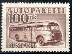 2535: Finland Car Parcel Post Stamp