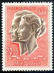 Flugpostmarke Fürstenpaar 1971, tadellos postfrisch, Luxus. M€ 45 ...