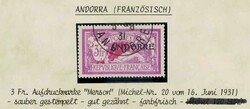 1670: Andorra French Post