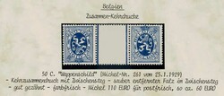 1810: Bélgica - Se-tenant prints