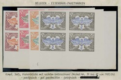 1810: ベルギー - Railway stamps