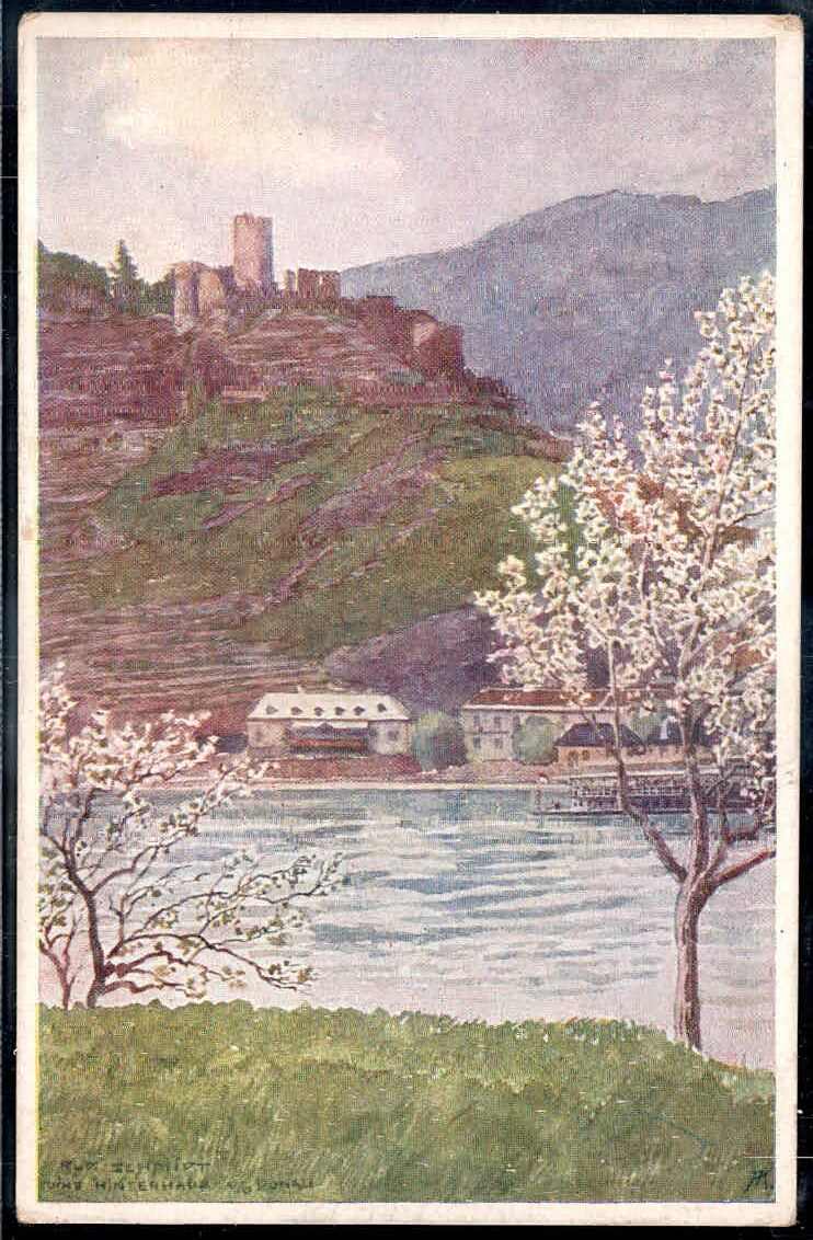 Erste K. K. Priv. Donau-Dampfschiffahrts-Gesellschaft Wien: farbige ...