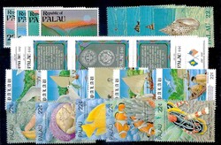 fünf postfrische Sondermarken-Sätze aus 1987, dabei Landschaften, ...