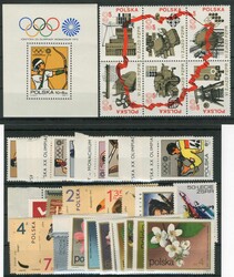 Lot vers., postfrischer Ausgaben aus den Jahren 1971 und 1972, dabei ...