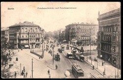 Berlin: s/w.-AK mit Ansicht der Potsdamerstraße, gelaufen 1907 nach ...