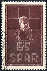 Rotes Kreuz 1954, zart gest., Pracht. M€ 9,--