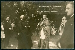 Katholikentag München 27.8.1922: seltene s/w.-Fotokarte, darauf zu ...