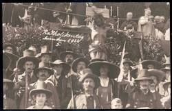 Katholikentag München 1922: s/w.-Fotokarte vom Ereignis, ungebraucht ...