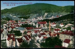 Luftkurort Schramberg: Farb-AK mit Totalansicht, gelaufen 1920. ...