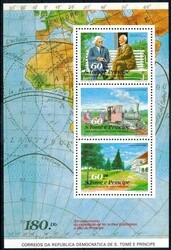 Arthur Eddington-Expedition-Block 1990, tadellos postfrisch, Luxus. ...