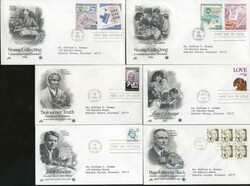 Jack London, Briefmarkenausstellung-ZD's, Grußmarke, schwarz amer. ...