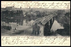 Weißenfels: s/w.-AK mit Totalansicht, gelaufen 1904 nach Graudenz. ...