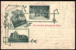 Worms: s/w.-AK 'Gruß vom neuen Schiesshaus aus Worms' mit drei vers. ...