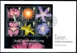 200 Jahre königl. Gartenbaugesellschaft-Block 2004, sauber mit zwei ...