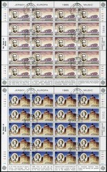 Europa europäisches Jahr der Musik 1985, in 20er-Originalbögen ...