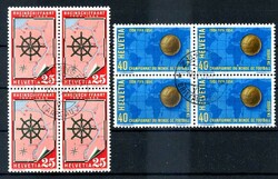 25 C. und 40 C. Großschifffahrt sowie Fußball-WM 1954, in ...