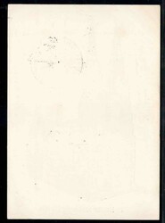 Katholikentag 1956, auf FDC-Maximumkarte (diese etwas bügig). M€ ...