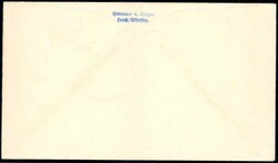 Olympisches Jahr 1956, auf Schmuck-FDC mit ESST, Pracht. M€ 20,--