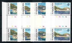 Postschiffe 1982, im senkr. Paar mit Zwischensteg und mit linkem ...