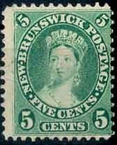 5 C. gelbgrün 1860, ungebraucht ohne Gummi. M€ für ungebraucht 30 ...