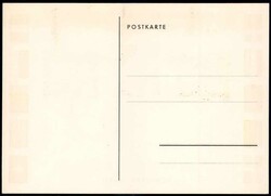 Hannover Messe 1964, Erinnerungskarte an das Ereignis mit Berliner ...