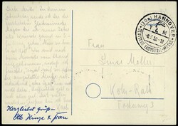 Währungsgeschädigten-Satz 1949, hübsch auf Erinnerungskarte zur ...