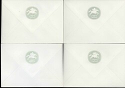 Partie von sechs Blanko-Schmuck-FDC's, dabei die Mi.-Nrn. 1000/1002., ...