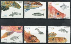 Fische-Satz und -Blöcke 2006, tadellos postfrisch, Luxus. M€ 18,20