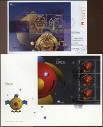 Astronomie-, Europa-, Luftwaffe- und Sport-Blöcke 2002, jew. sauber ...